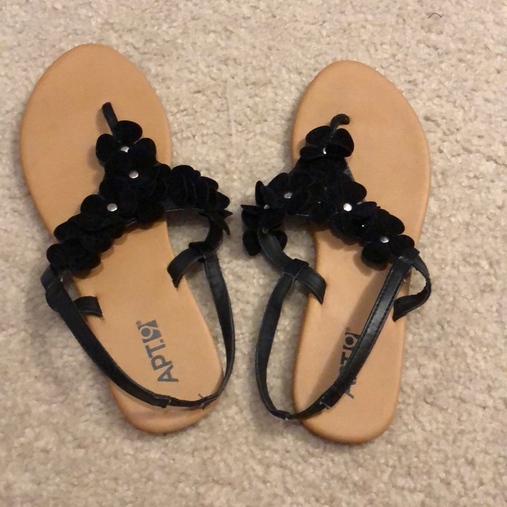 Cute Floral Sandals